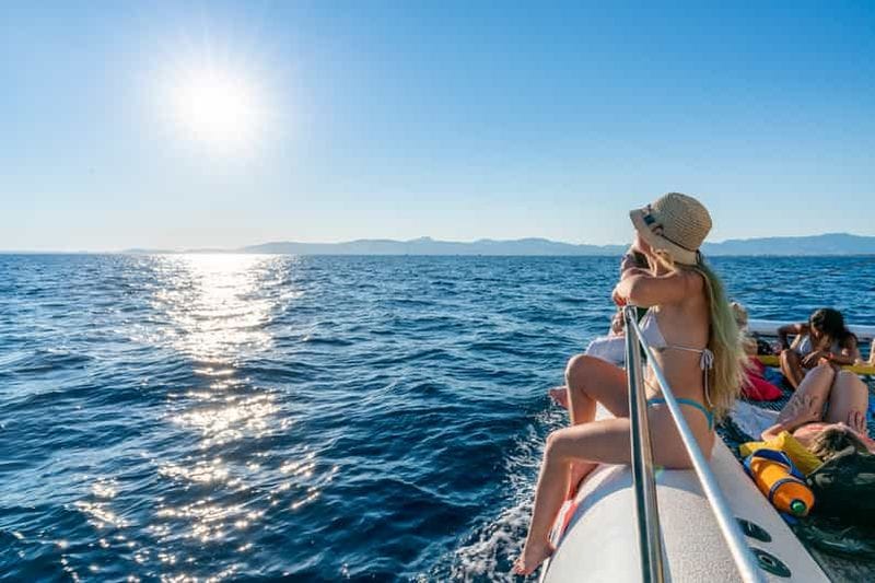 Billet Palma de Majorque : croisière en catamaran de 5 heures avec déjeuner et baignade