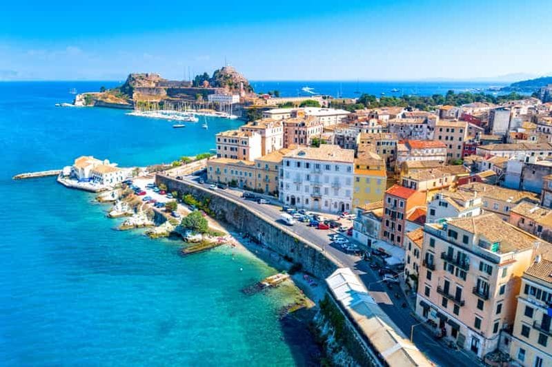 Billet Corfou : Excursion en bus à la plage de Paleokastritsa et dans la vieille ville