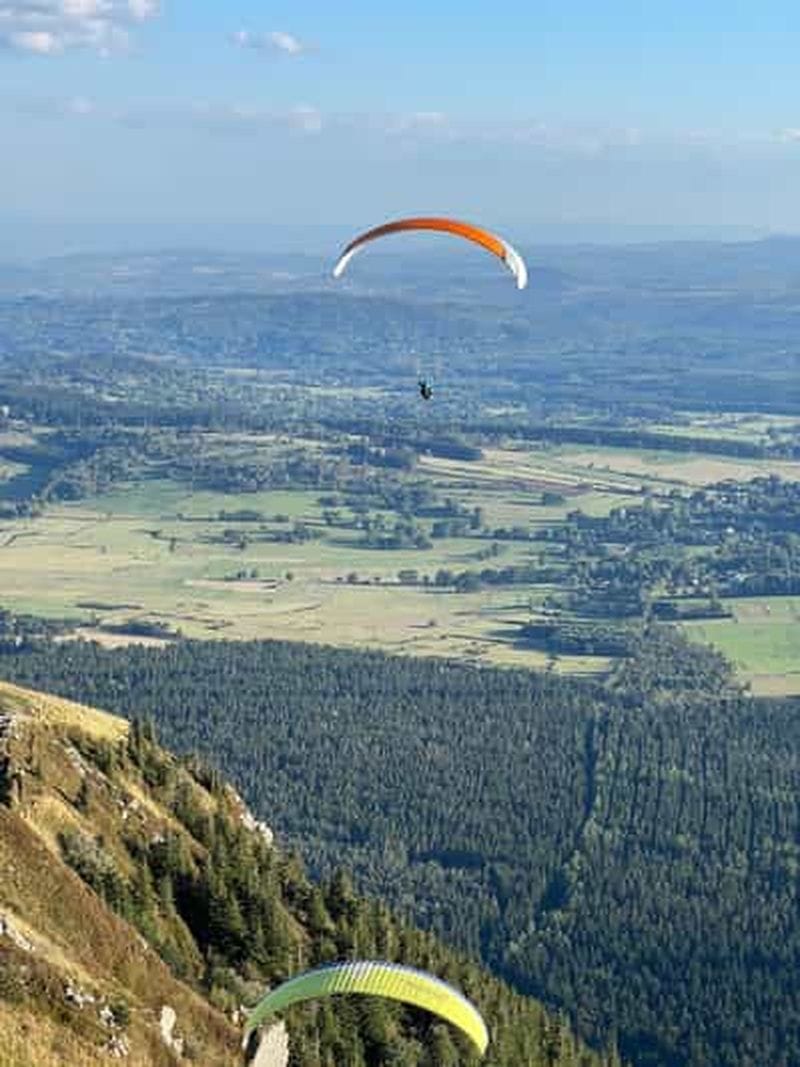 Billet Puy de Dôme: baptême de parapente