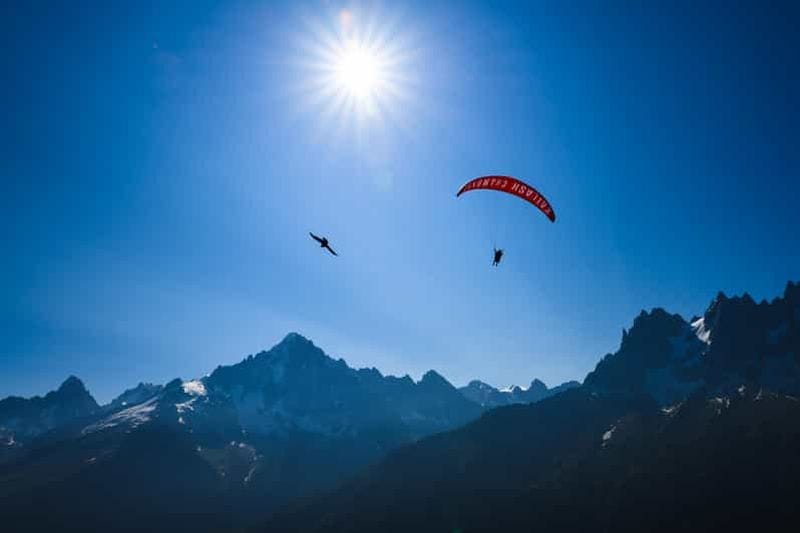 Billet Chamonix : vol en parapente biplace avec vue sur le Mont-Blanc