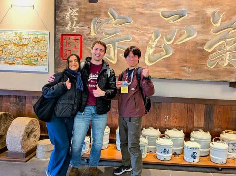 Billet Kobe : visite de trois sakeries à Nada avec dégustations premium