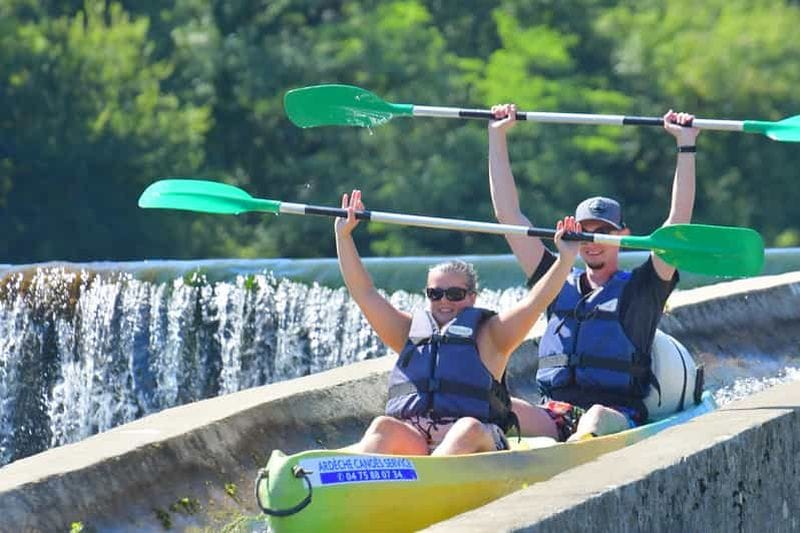 Billet Vallon-Pont-d'Arc: Descente de l'Ardèche en canoë/kayak