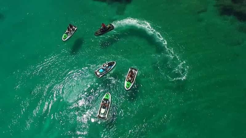 Billet Depuis Propriano, tour en Jetski de la Cala d'Aguillia - 2 h