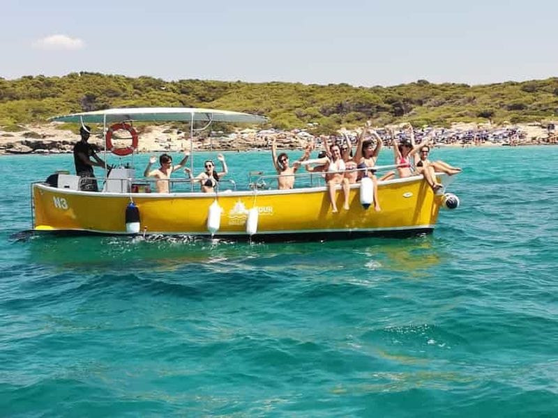 Billet Tour en bateau de l'île de Sant'Andrea avec apéritif à bord