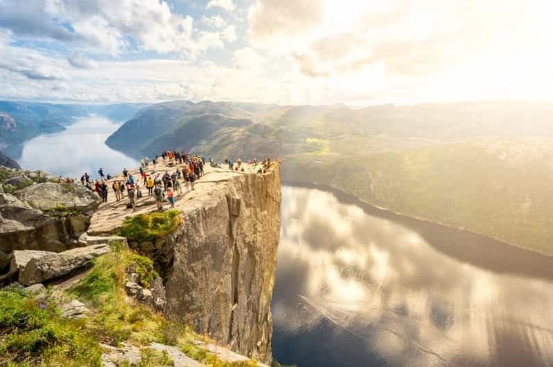 Billet Depuis Stavanger : Randonnée guidée à Pulpit Rock avec prise en charge