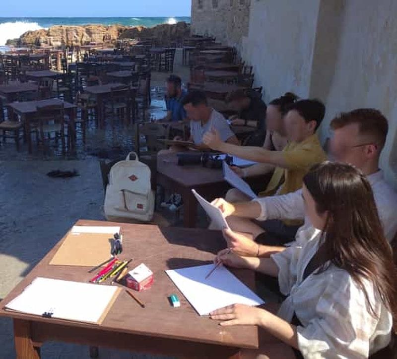 Billet Cours de dessin en plein air à Ermoupoli, Syros.