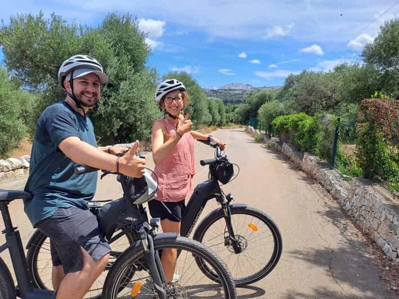 Billet Ostuni : visite guidée à vélo électrique et dégustation à la campagne
