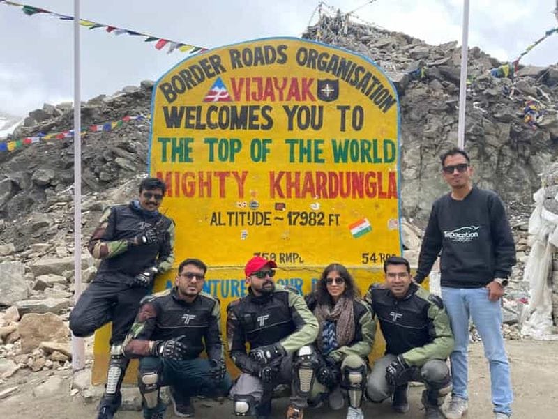 Billet Leh : l'ascension emblématique du Khardung La en moto