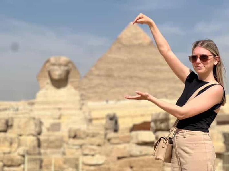 Billet Depuis Hurghada : visite d'une journée des temps forts du Caire et de Gizeh