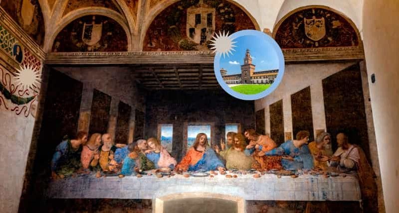Billet Milan : Visite guidée de la Cène et du château des Sforza