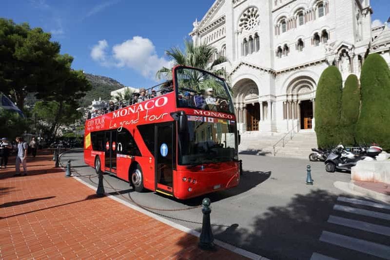Billet Monaco : visite en bus à arrêts multiples sur le circuit de Formule 1