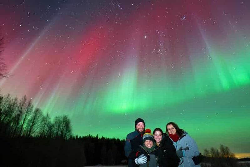 Billet Rovaniemi : observation des aurores boréales garantie à 100 %