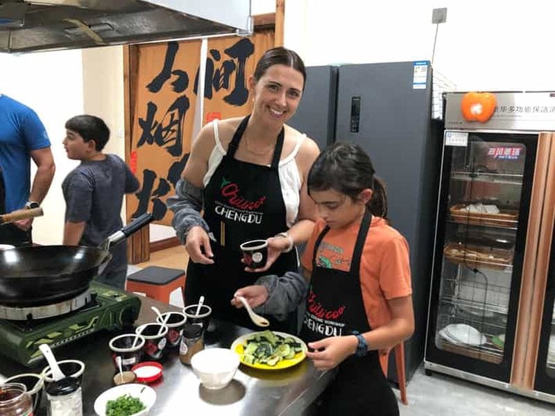 Billet Chengdu : Cours de cuisine et marché frais - demi-journée