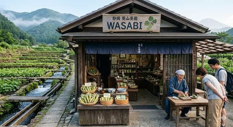 Billet Shizuoka : expérience de fabrication de wasabi