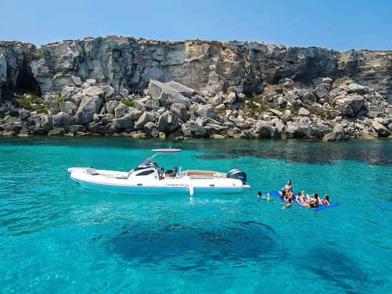 Billet Au départ de Trapani : croisière d'une journée à Favignana et Levanzo