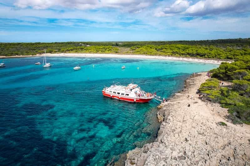 Billet Minorque : Visite d'une jounée en bateau avec déjeuner de paella