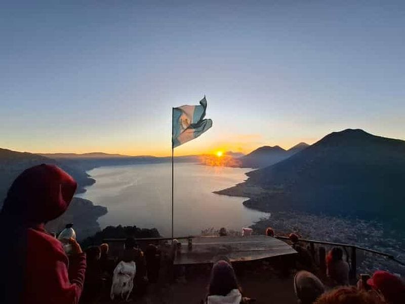 Billet Panajachel : randonnée au lever du soleil jusqu'au sommet de la « Nez Indien »