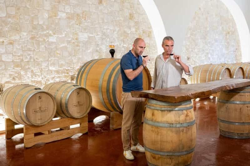 Billet Alberobello : visite d'un domaine viticole avec dégustation de vins et de mets