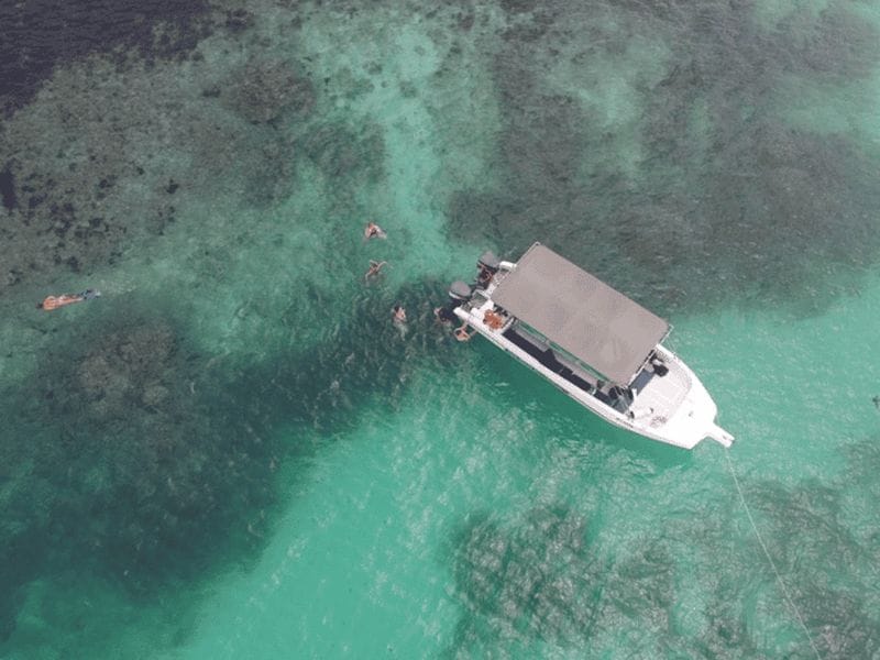 Billet Parc marin de Sainte-Anne, île Moyenne et île de Cerf avec déjeuner