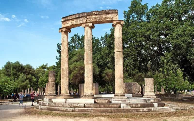 Billet Olympie antique, boutiques locales et déjeuner au bord de la plage