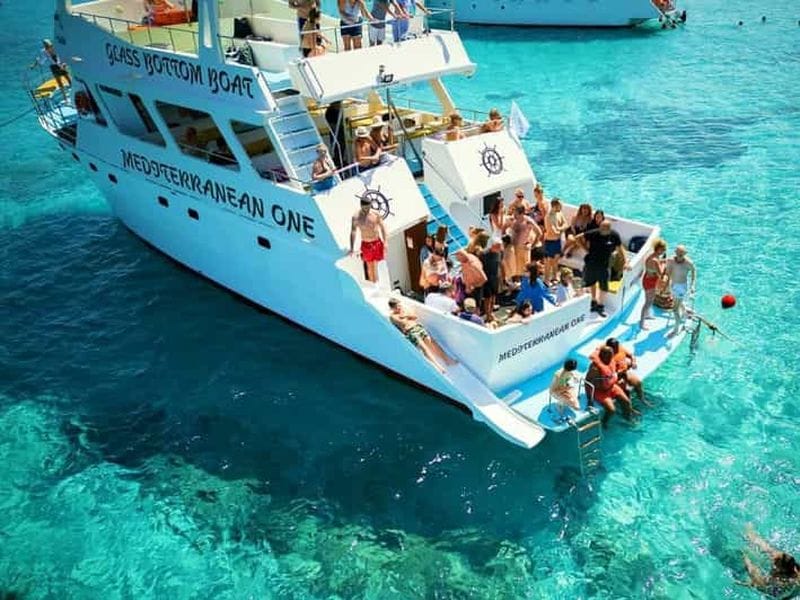 Billet Paphos : excursion au lagon bleu, aux bains d'Aphrodite et aux grottes marines