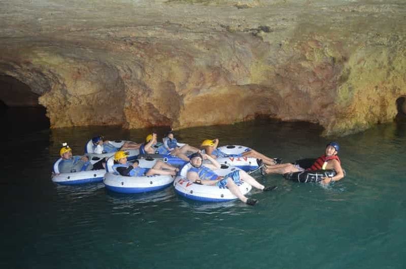 Billet Belize City : tubing dans une grotte, grotte de cristal ou tyrolienne et tubing