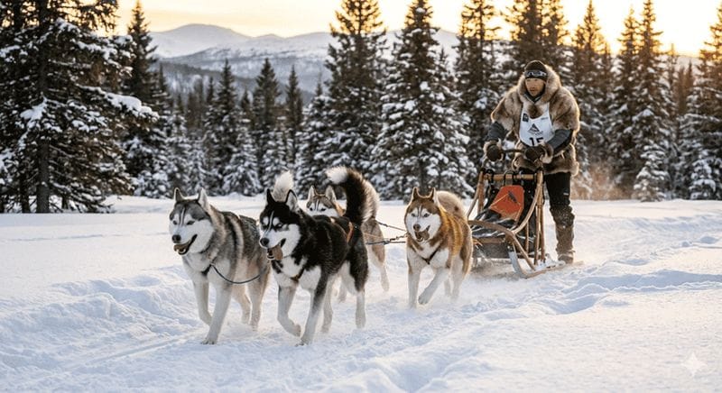 Billet Madonna di Campiglio : Baptême de traîneau à chiens dans les Dolomites