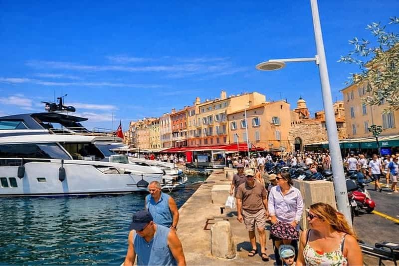 Billet Depuis Nice : excursion à Saint-Tropez · Côte de l’Estérel et traversée en bateau