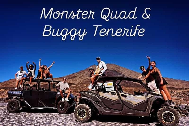 Billet Visite du Teide en Monster Buggy 6 places, Tenerife