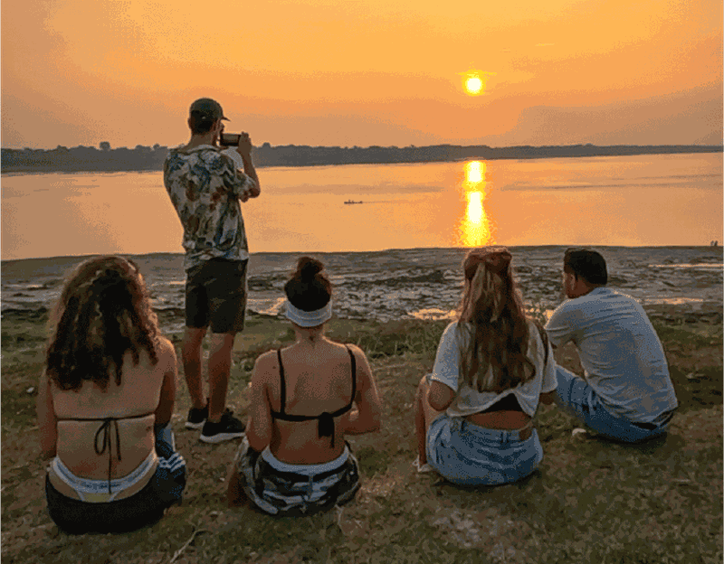 Billet Leticia : excursion au coucher du soleil sur l'Amazone avec boisson