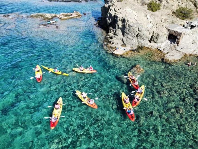 Billet Es Figueral : Visite guidée en kayak et plongée en apnée
