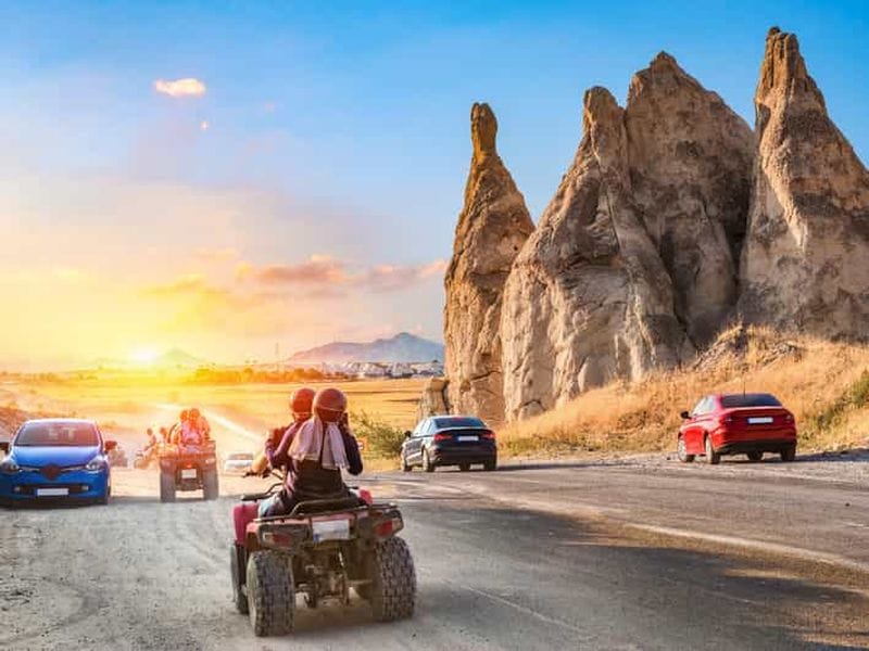 Billet Cappadoce : Circuit rouge et expérience en quad avec plusieurs options