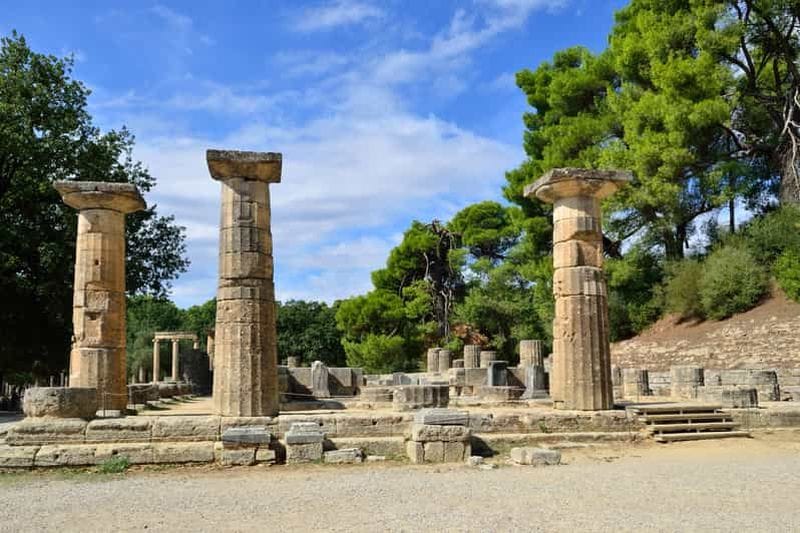 Billet Olympie antique : billet d'entrée pour le site archéologique et le musée