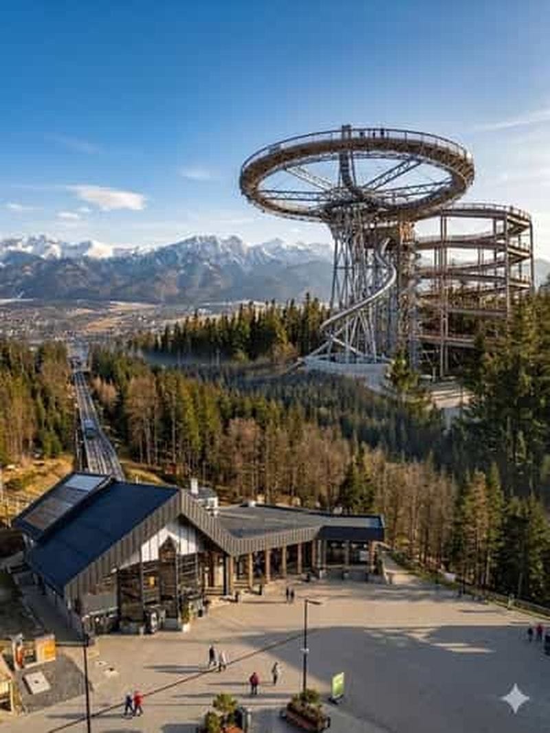 Billet Zakopane : visite du SkyWalk et de la colline de Gubałówka avec billet d'entrée