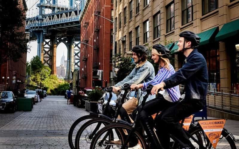Billet New York : visite guidée à vélo de 2,5 h du pont de Brooklyn, de DUMBO et du centre-ville