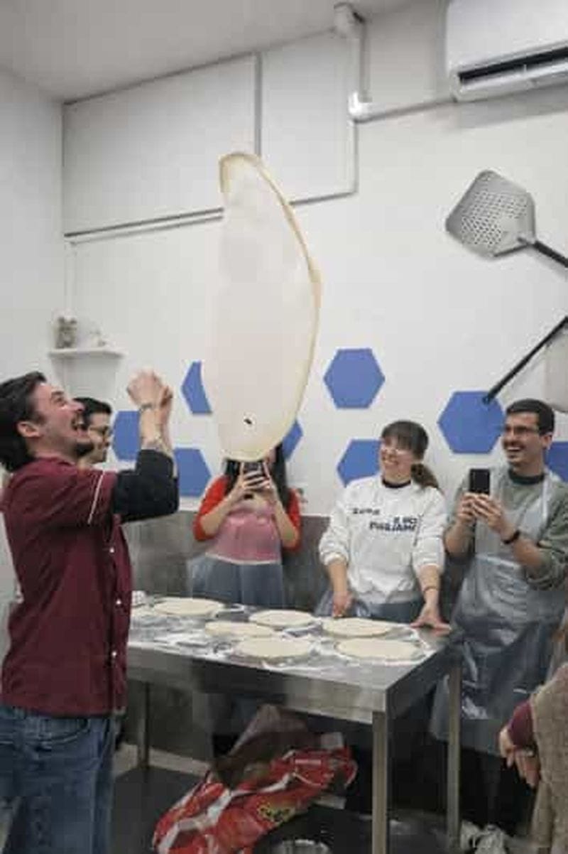 Billet Naples : atelier de préparation de pizza avec boisson et apéritif