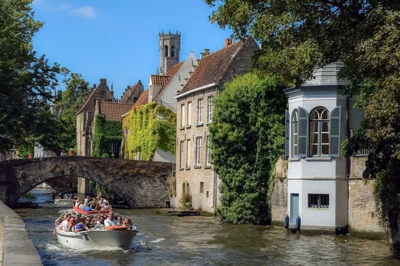 Billet Bruges : visite guidée avec sortie en bateau et options de dégustation de bière