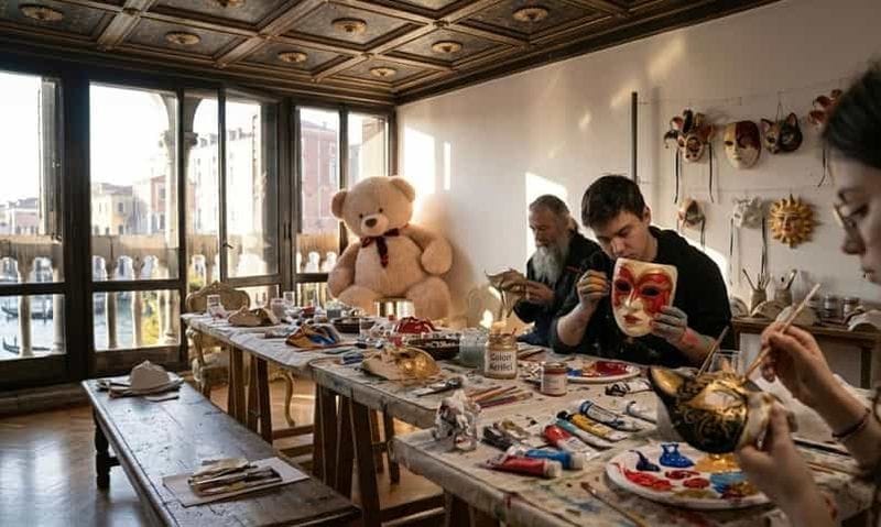 Billet Venise : atelier de masques vénitiens au Palazzo Soranzo