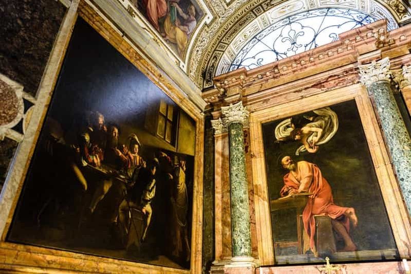 Billet Rome : visite à pied sur les traces du Caravage