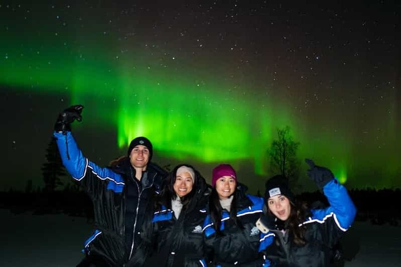 Billet Rovaniemi : Excursion aux aurores boréales avec observation garantie
