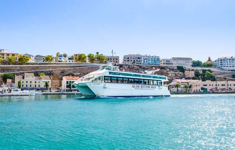 Billet Mahon : tour en bateau du port avec observation et commentaires sous-marins