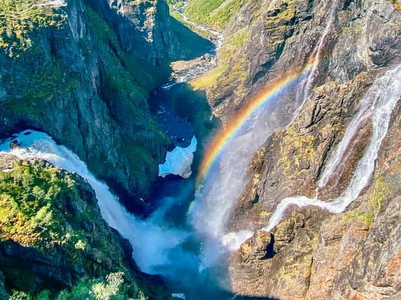 Billet Depuis Eidfjord : Visite guidée des chutes d'eau de Vøringfossen