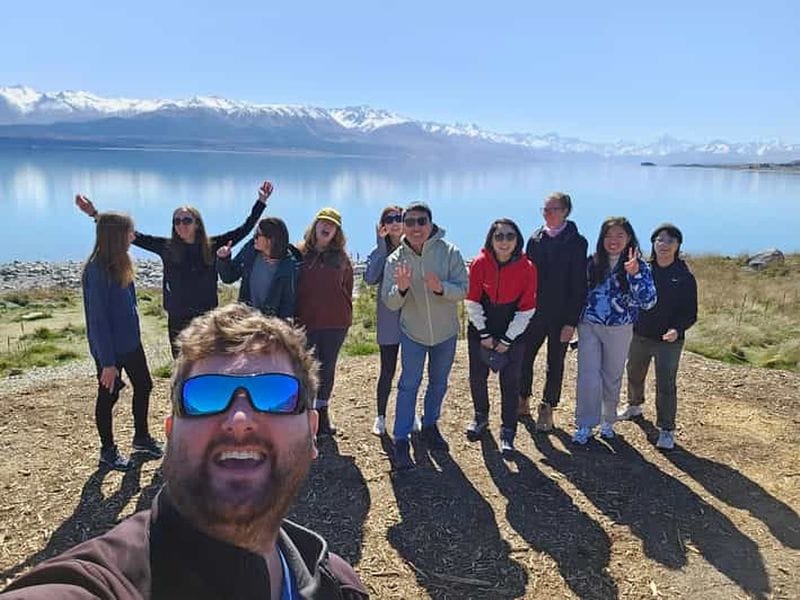 Billet Depuis Christchurch : visite d'une journée du mont Cook et du lac Tekapo, avec déjeuner inclus.