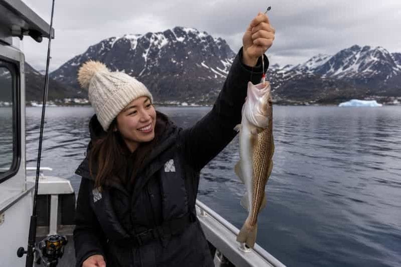 Billet Aventure de pêche arctique dans le fjord de Nuuk