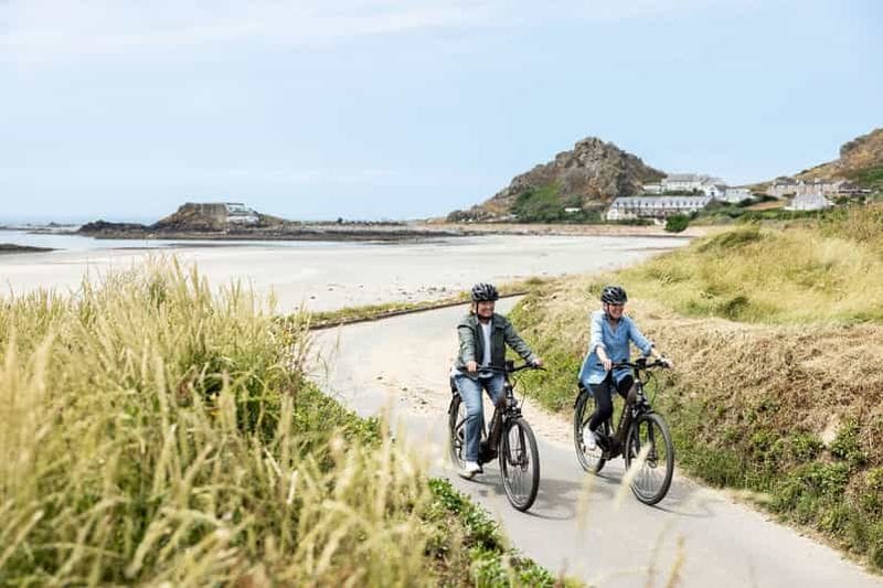 Billet Jersey : visite libre à vélo électrique avec itinéraires sélectionnés