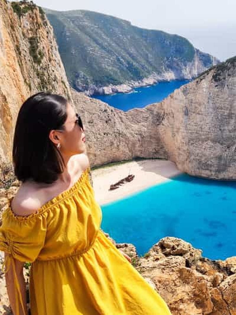 Billet Zakinthos : Circuit terrestre et maritime de la plage des naufrages et des grottes bleues