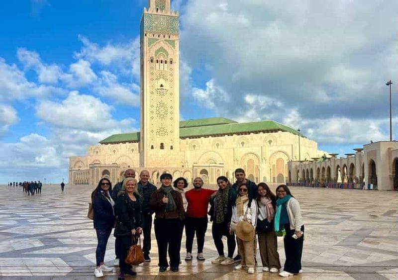 Billet Depuis Marrakech : visite de Casablanca et de la mosquée Hassan II