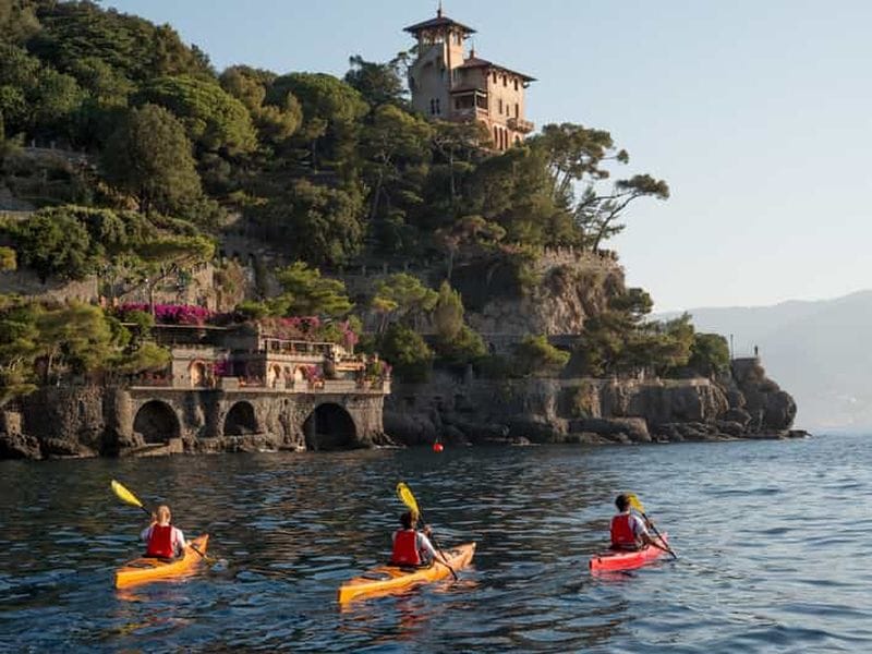 Billet Excursion facile en kayak à Portofino avec plongée en apnée en option