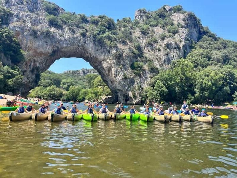 Billet Mini Descente découverte de l'Ardèche en Canoë Kayak : 2h00 - env. 6 km