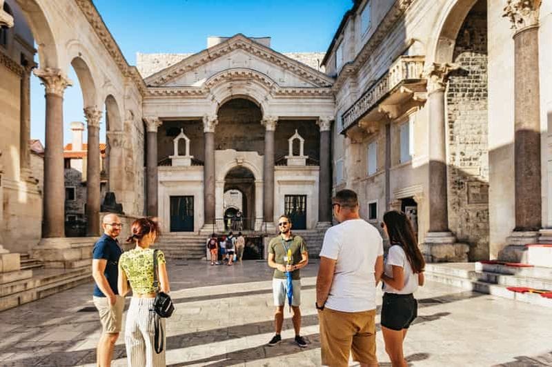 Billet Split : vieille ville – visite guidée du palais de Dioclétien – PETIT GROUPE